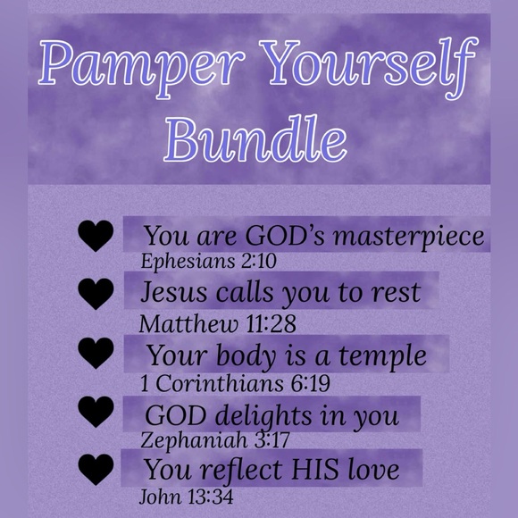 Pamper Yourself Faith Based Mystery Bundle - Picture 1 of 3
